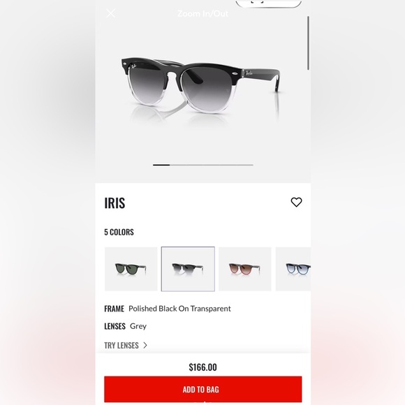 Ray Ban Sunglasses. Brand new, just not my style - Picture 3 of 3